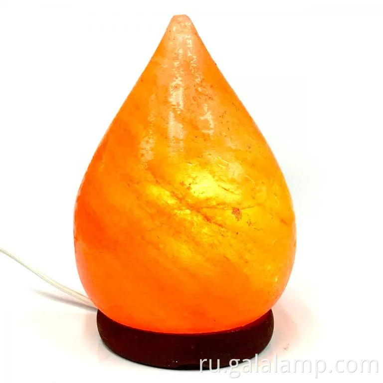 Оптовая гималайская солевая лампа со светодиодными фонарями для украшения дома